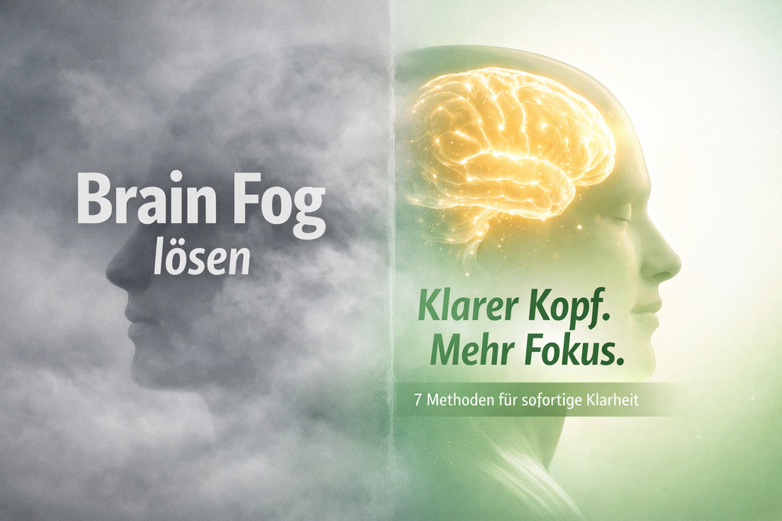 Brain Fog lösen – klarer Kopf und mehr Fokus durch gesunde Gewohnheiten und natürliche Methoden