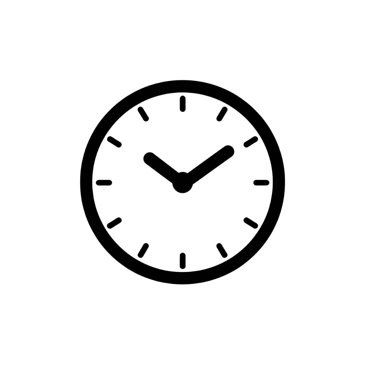 Uhr Icon für 1 minuten Routine