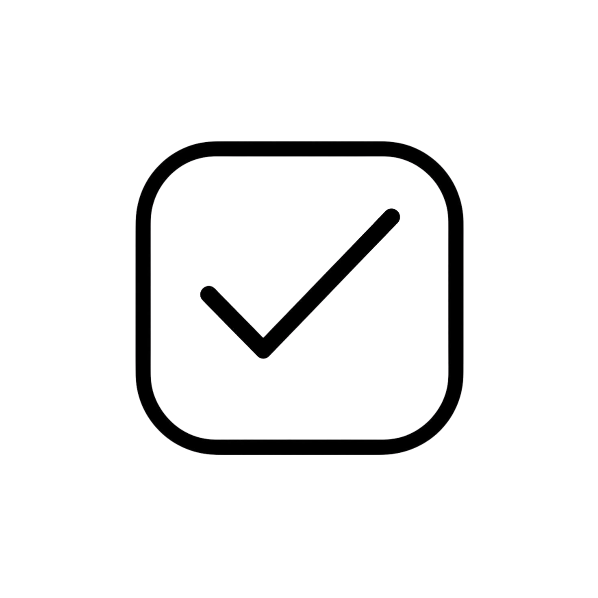 Abgehackt Symbol - kein Aufwand, kein Abmessen